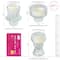 Kate Aspen® Assorted Vintage Ribbed Clear Glass Candlestick Candle Holder Set
